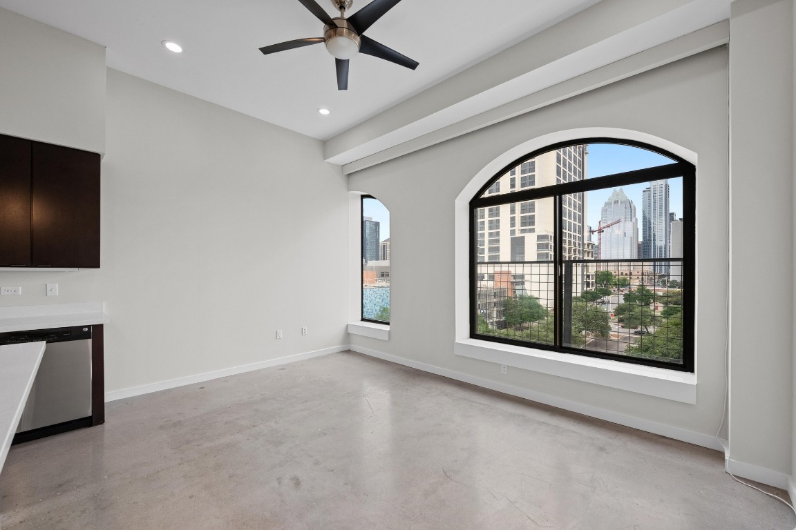 507 Sabine Street, Unit 503 Austin, TX 78701 - Photo 10 of 23 a view of an empty room with a window