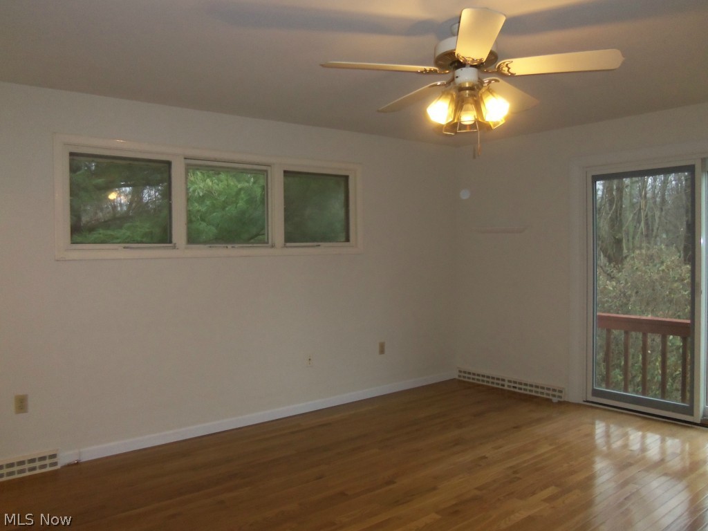 7371 Button Road Mentor, OH 44060 - Photo 16 of 25 THE FIRST FLOOR OWNER'S SUITE OVERLOOKS THE 4.8 WOODED ACRES.