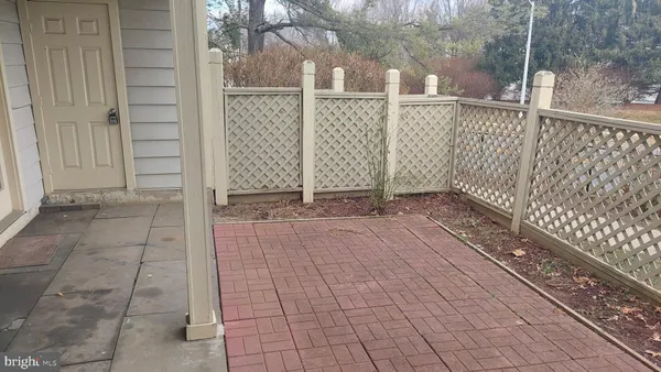 a view of a wrought iron gate