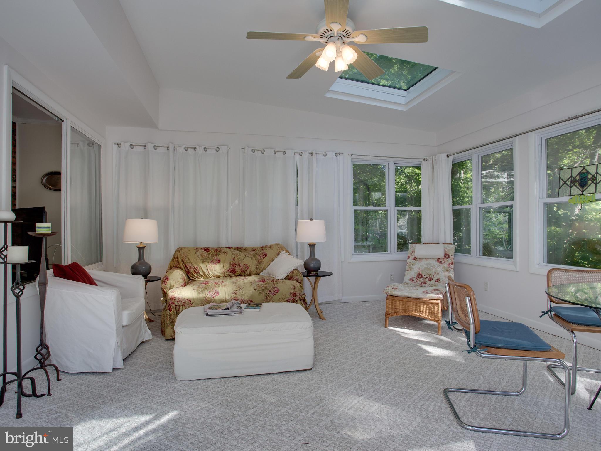 1026 Old Bay Ridge Road Annapolis, MD 21403 - Photo 12 of 30 Sunroom opens to upper rear deck