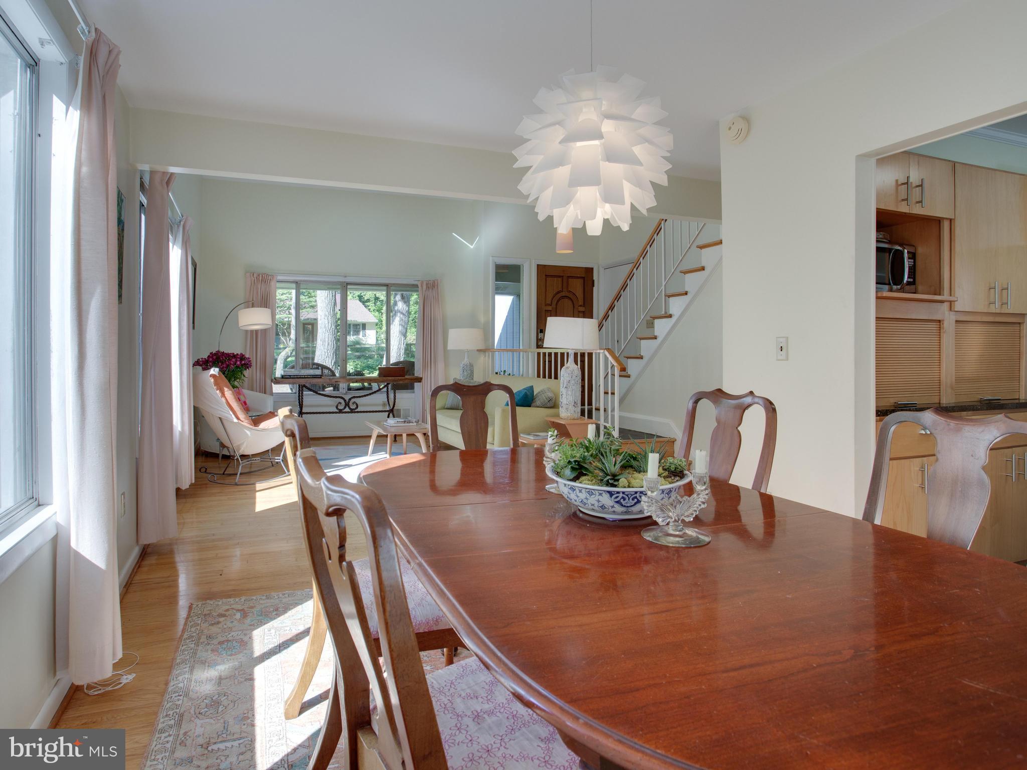 1026 Old Bay Ridge Road Annapolis, MD 21403 - Photo 9 of 30 lovely open dining room flow to living room