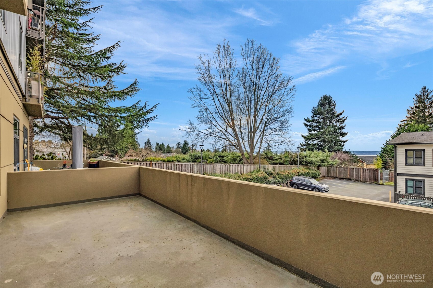 5001 California Avenue Southwest, Unit 103 Seattle, WA 98136 - Photo 17 of 40 a view of a terrace