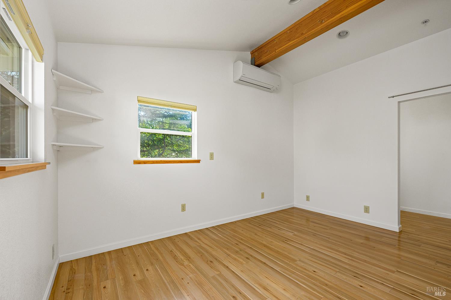 285 Neva Street Sebastopol, CA 95472 - Photo 27 of 39 a view of a room with wooden floor and cabinet