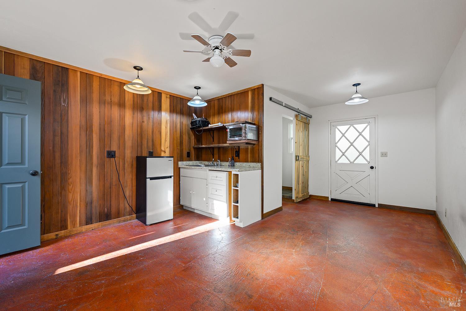 285 Neva Street Sebastopol, CA 95472 - Photo 31 of 39 a view of a kitchen with a sink and cabinet area