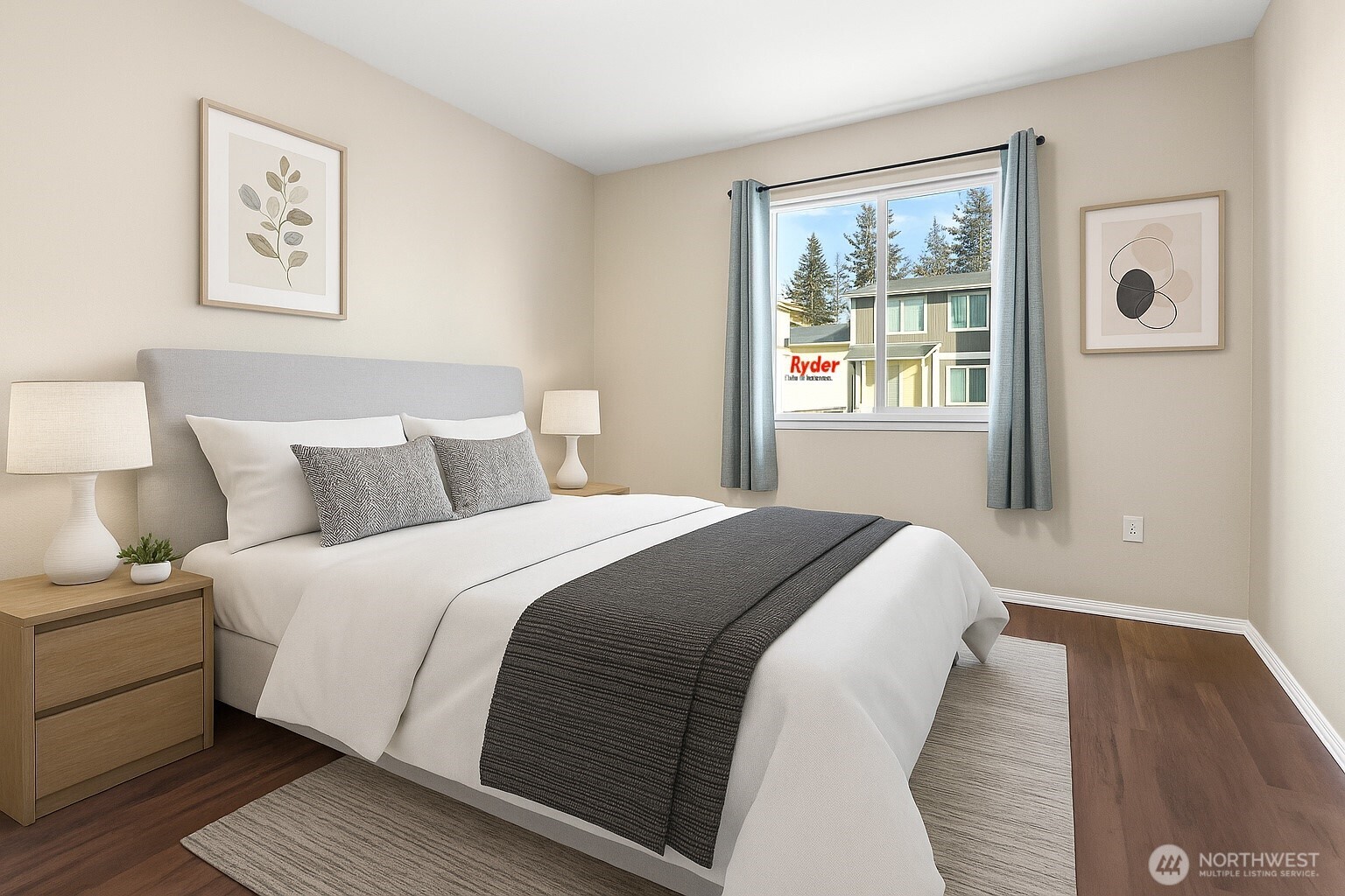 3350 Northwest Avenue, Unit 102 Bellingham, WA 98225 - Photo 24 of 28 a bedroom with a bed and a window