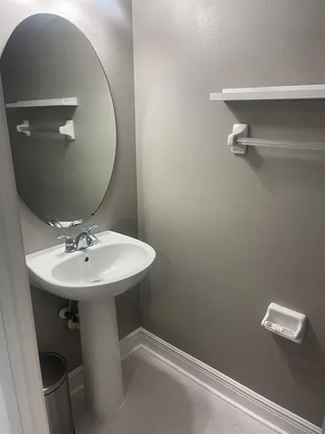 a bathroom with a toilet