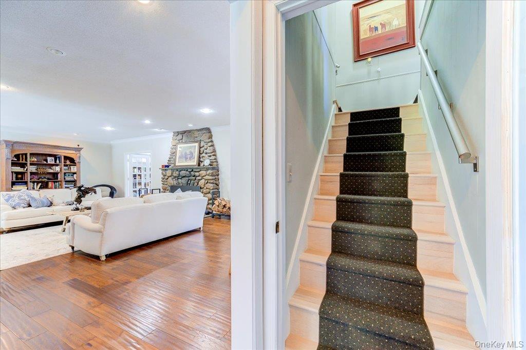 6566 State Rte 55 Liberty, NY 12754 - Photo 27 of 50 Stairway and living room