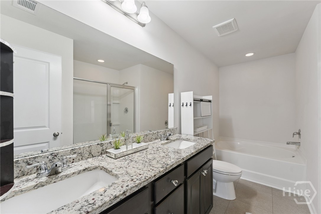 217 Gazelle Lane Pooler, GA 31322 - Photo 9 of 20 Owner's Bath w/ seprate tub & shower