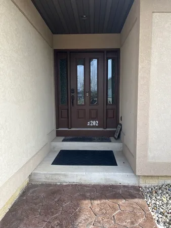 a view of entryway with a rug