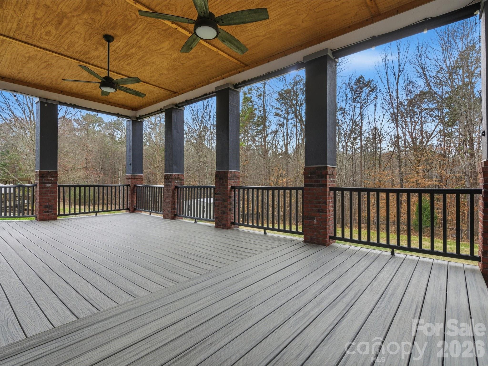 117 Abernathy Road Stanley, NC 28164 - Photo 12 of 47 a view of a porch with wooden floor and outdoor space