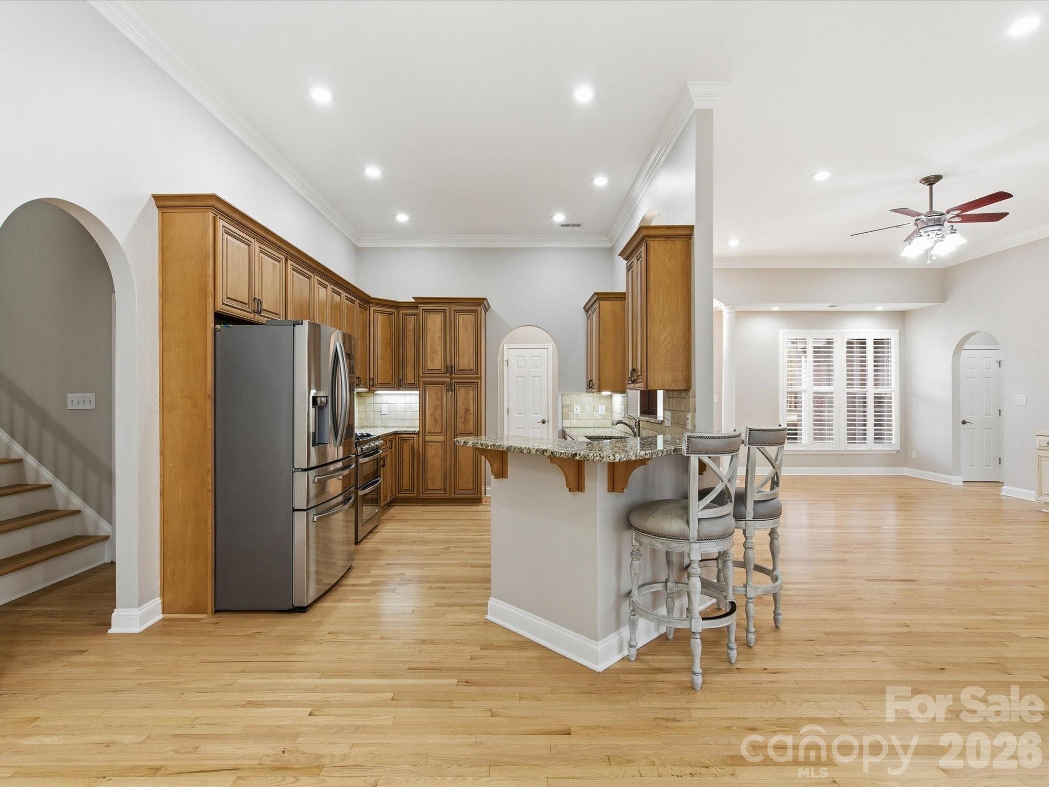 117 Abernathy Road Stanley, NC 28164 - Photo 22 of 47 a view of a dining room with furniture