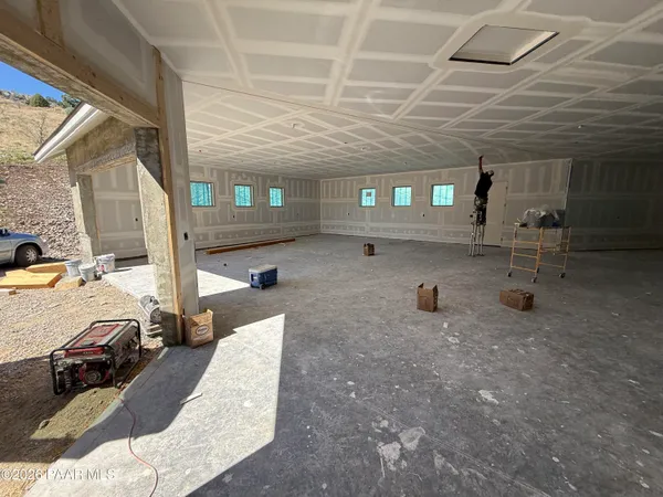 a view of a livingroom with couch