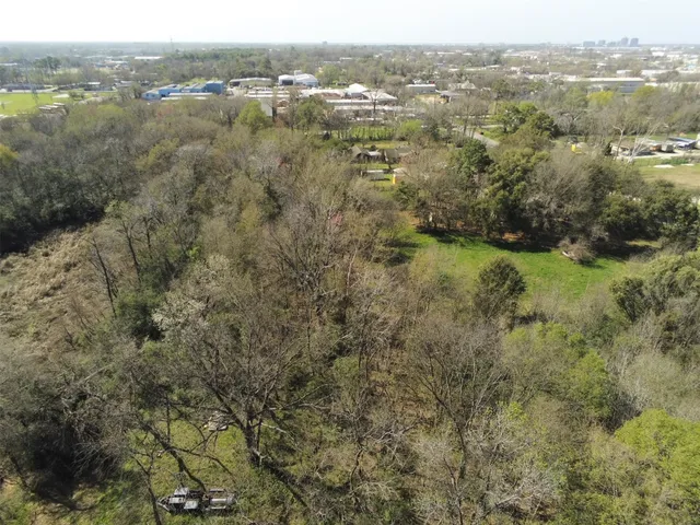 an aerial view of forest