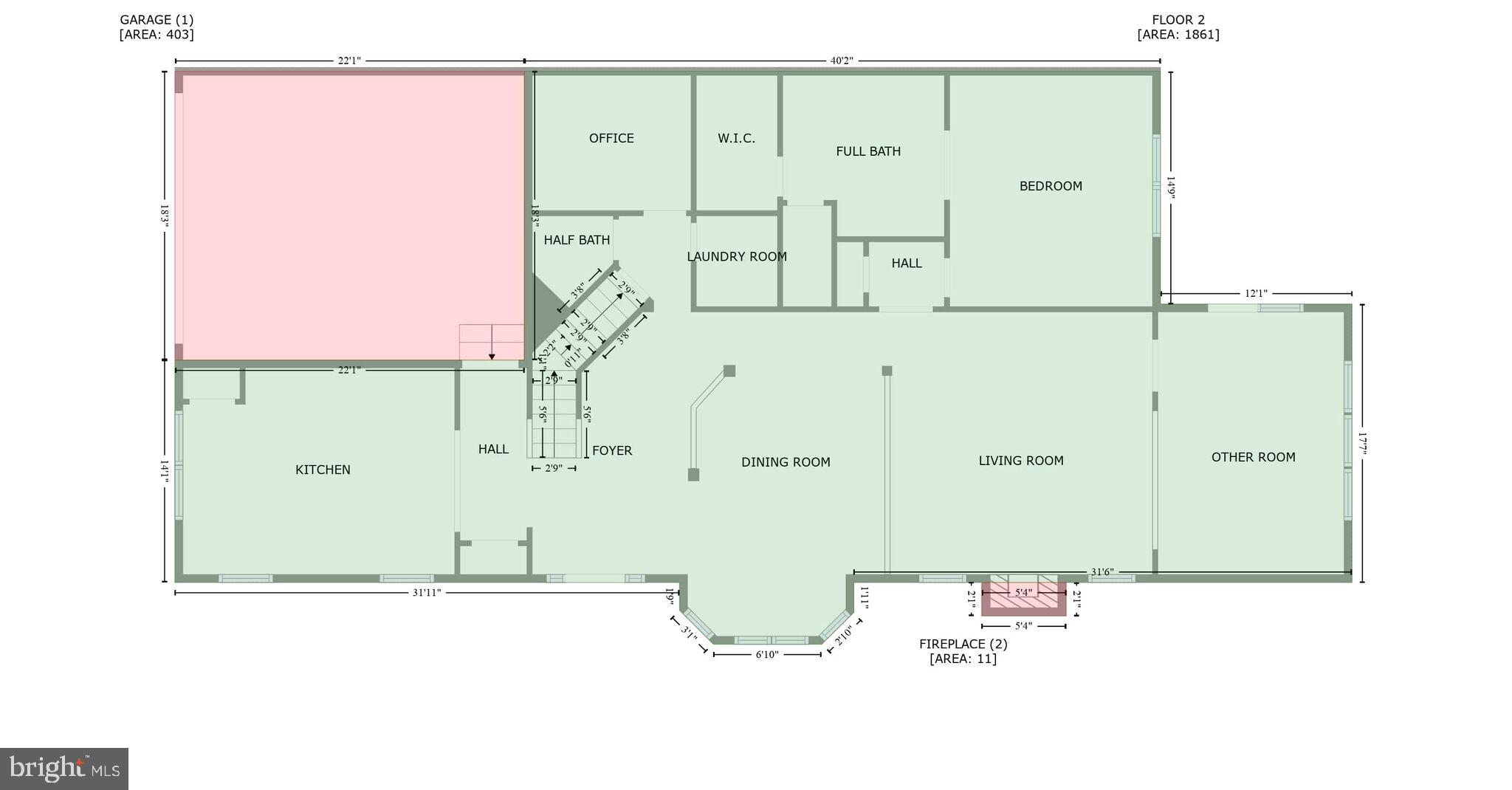 8241 Academy Road, Unit 41 Ellicott City, MD 21043 - Photo 49 of 52 Main Level GLA