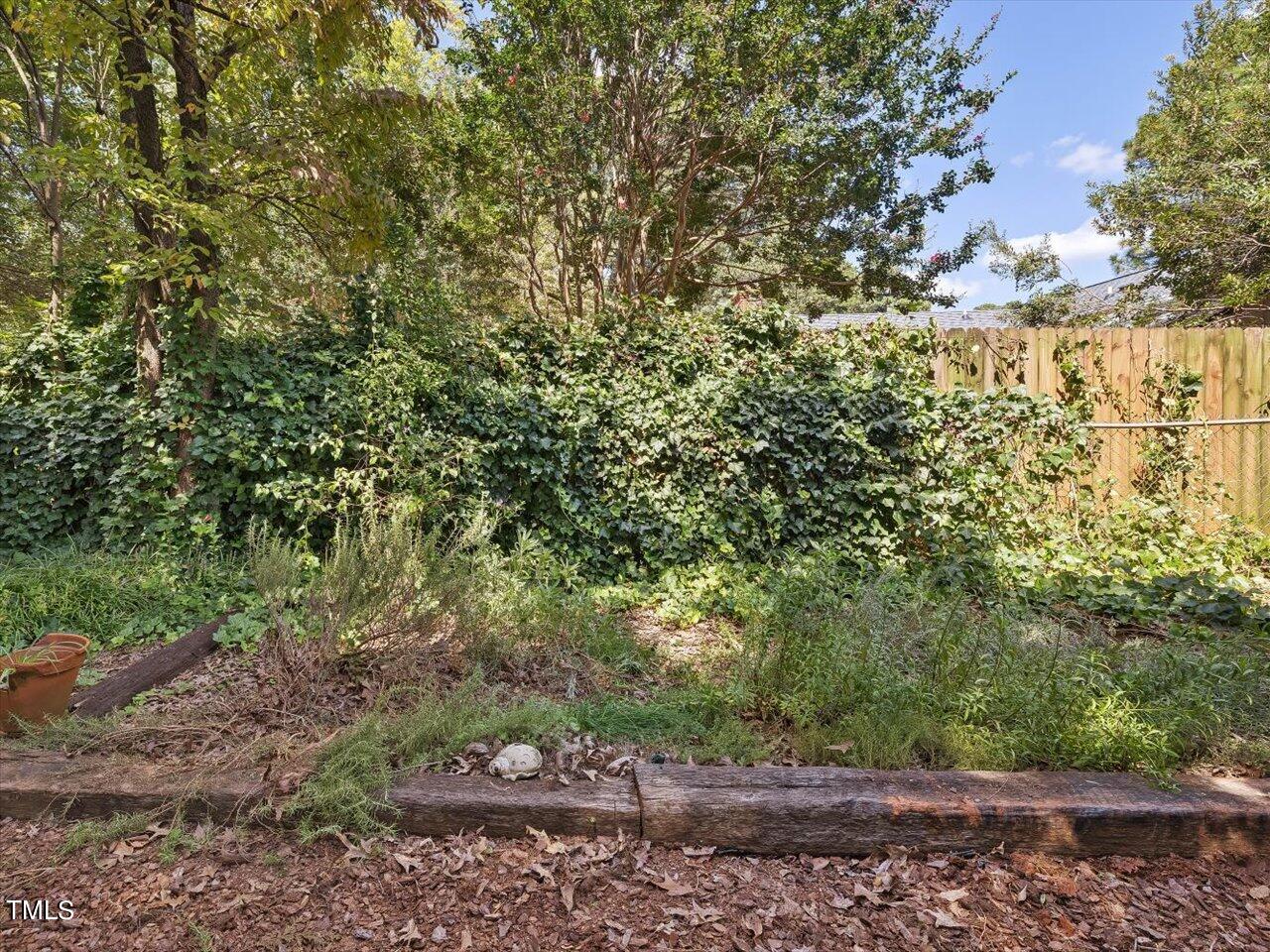 2129 Ridge Road Raleigh, NC 27607 - Photo 69 of 79 a view of a yard with plants and large trees
