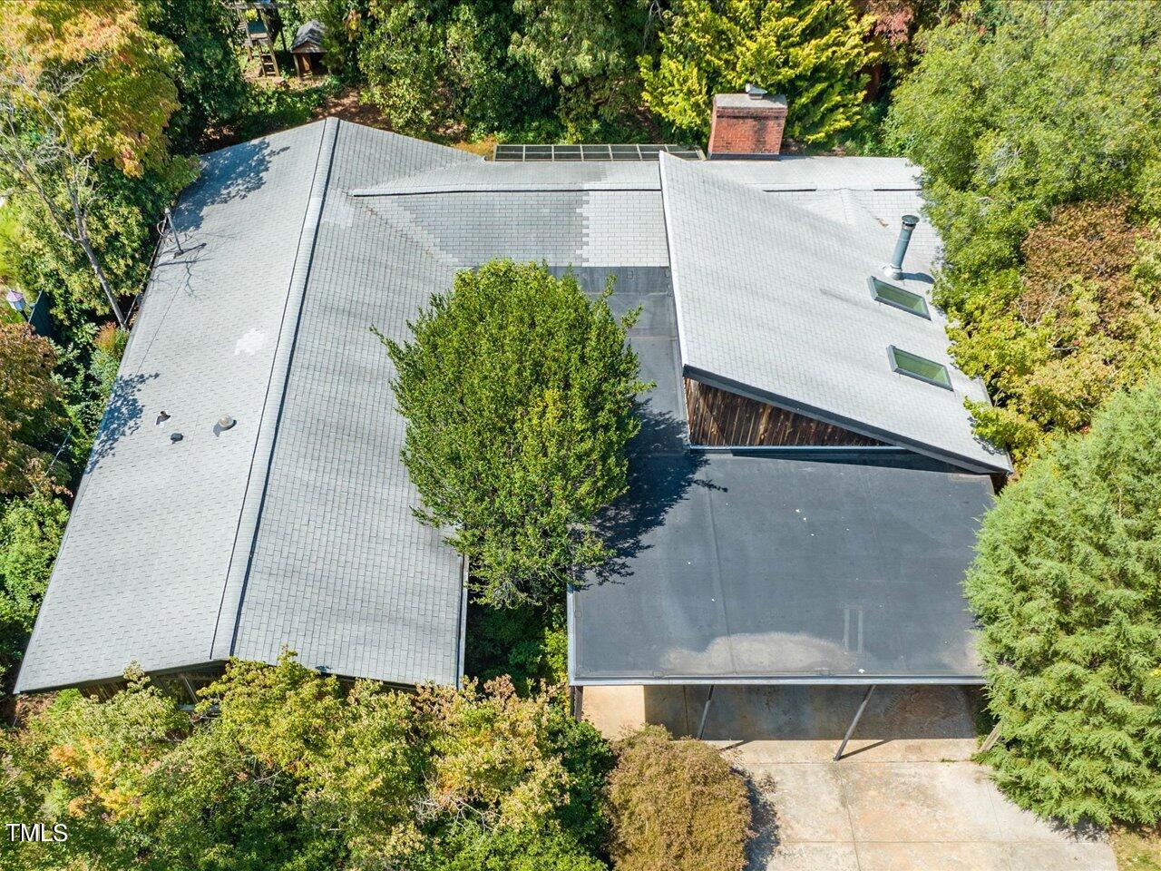 2129 Ridge Road Raleigh, NC 27607 - Photo 72 of 79 72-Aerial View