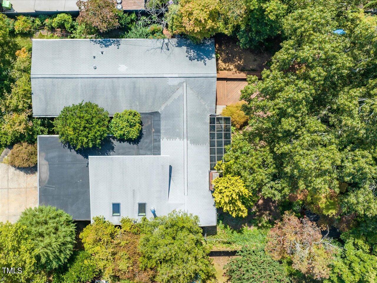 2129 Ridge Road Raleigh, NC 27607 - Photo 74 of 79 74-Aerial View