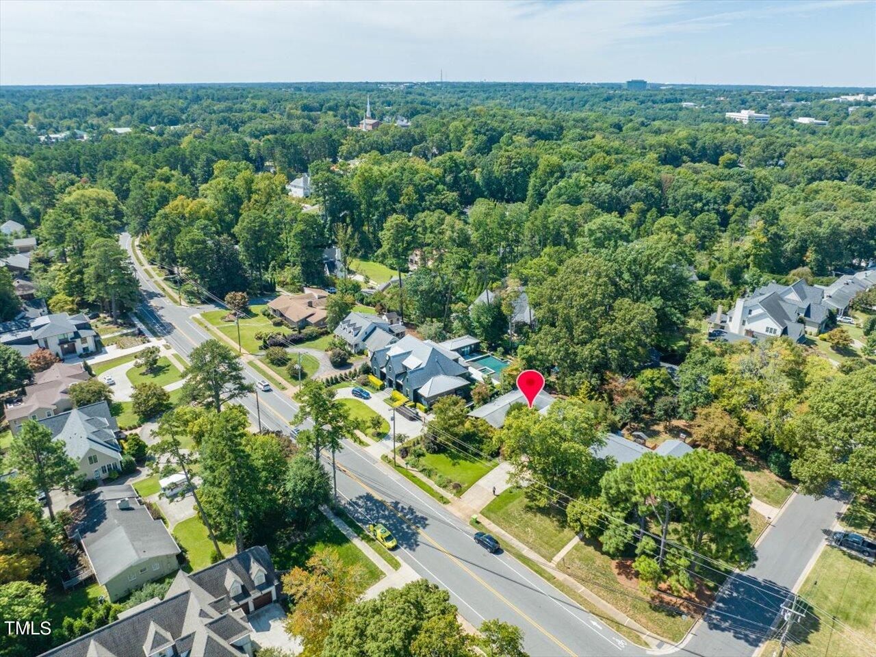 2129 Ridge Road Raleigh, NC 27607 - Photo 77 of 79 77-Aerial View