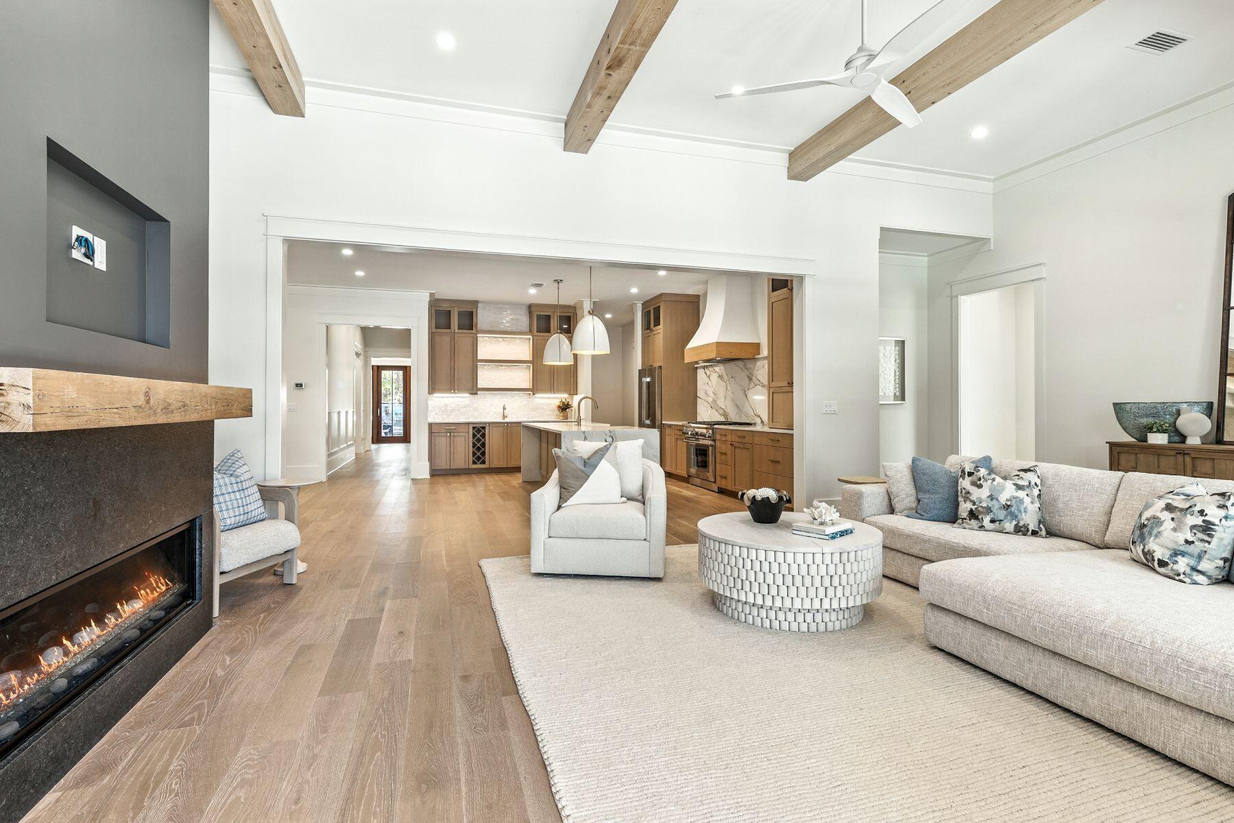 87 Surfside Drive Santa Rosa Beach, FL 32459 - Photo 26 of 48 Exposed Beams in Living Area