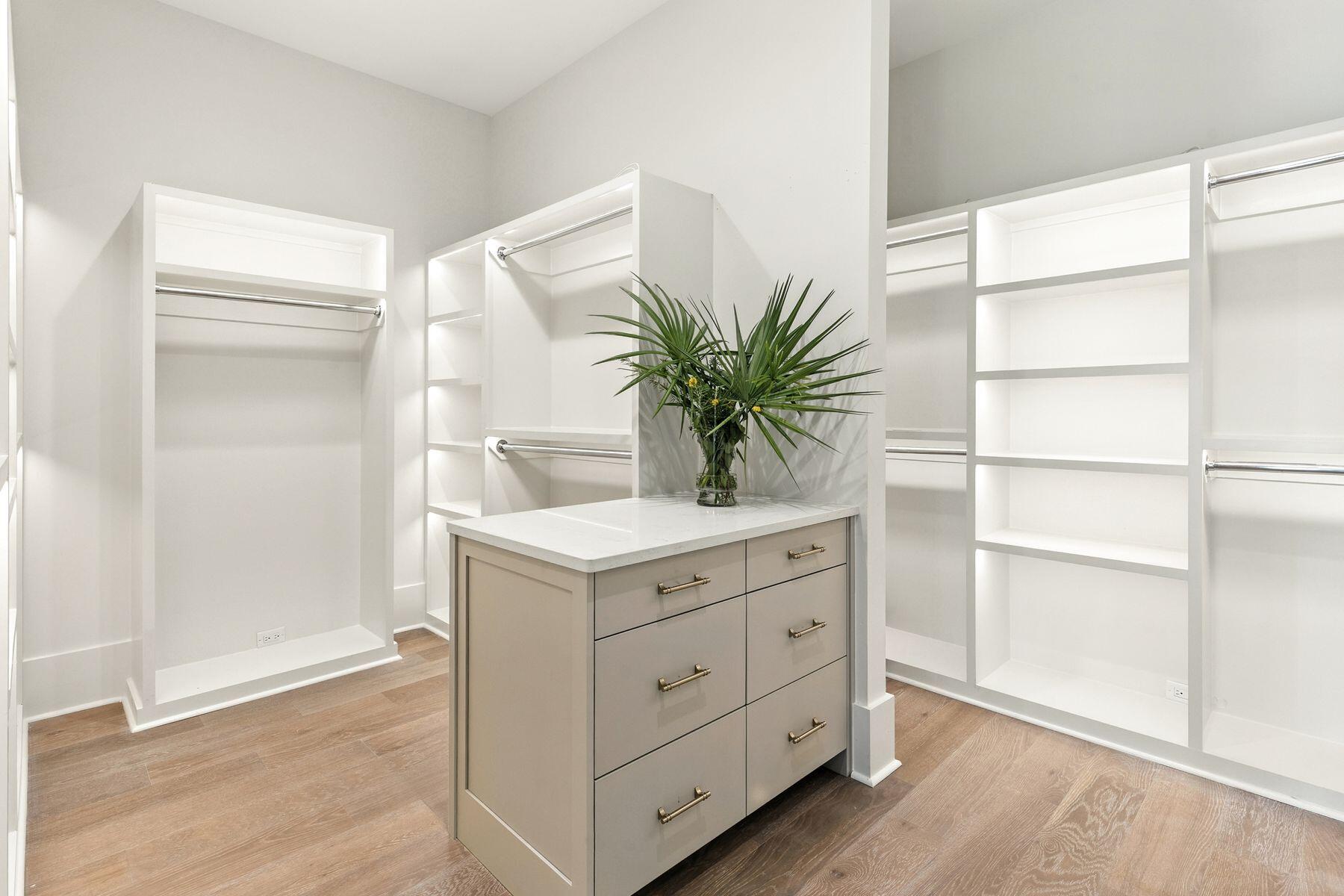 87 Surfside Drive Santa Rosa Beach, FL 32459 - Photo 33 of 48 Primary Closet with Built-ins