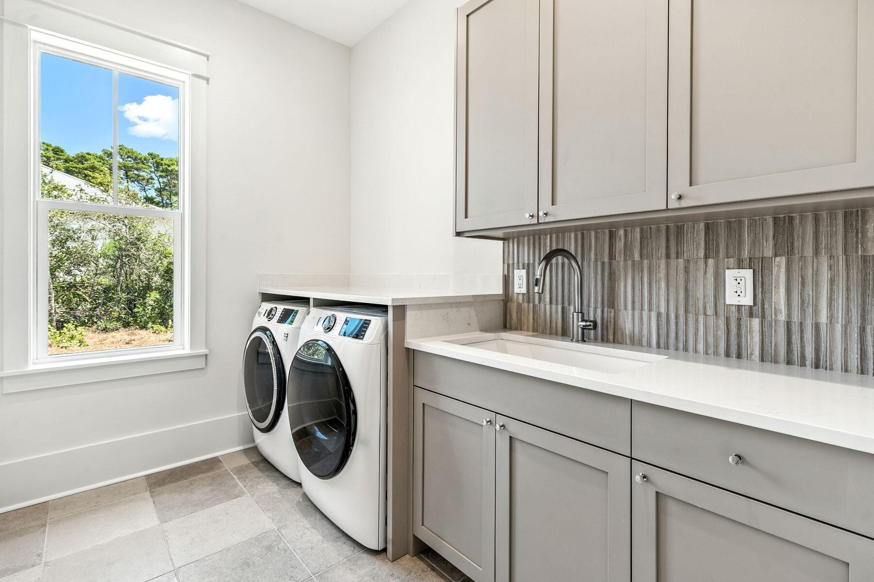 87 Surfside Drive Santa Rosa Beach, FL 32459 - Photo 42 of 48 Spacious Laundry Room