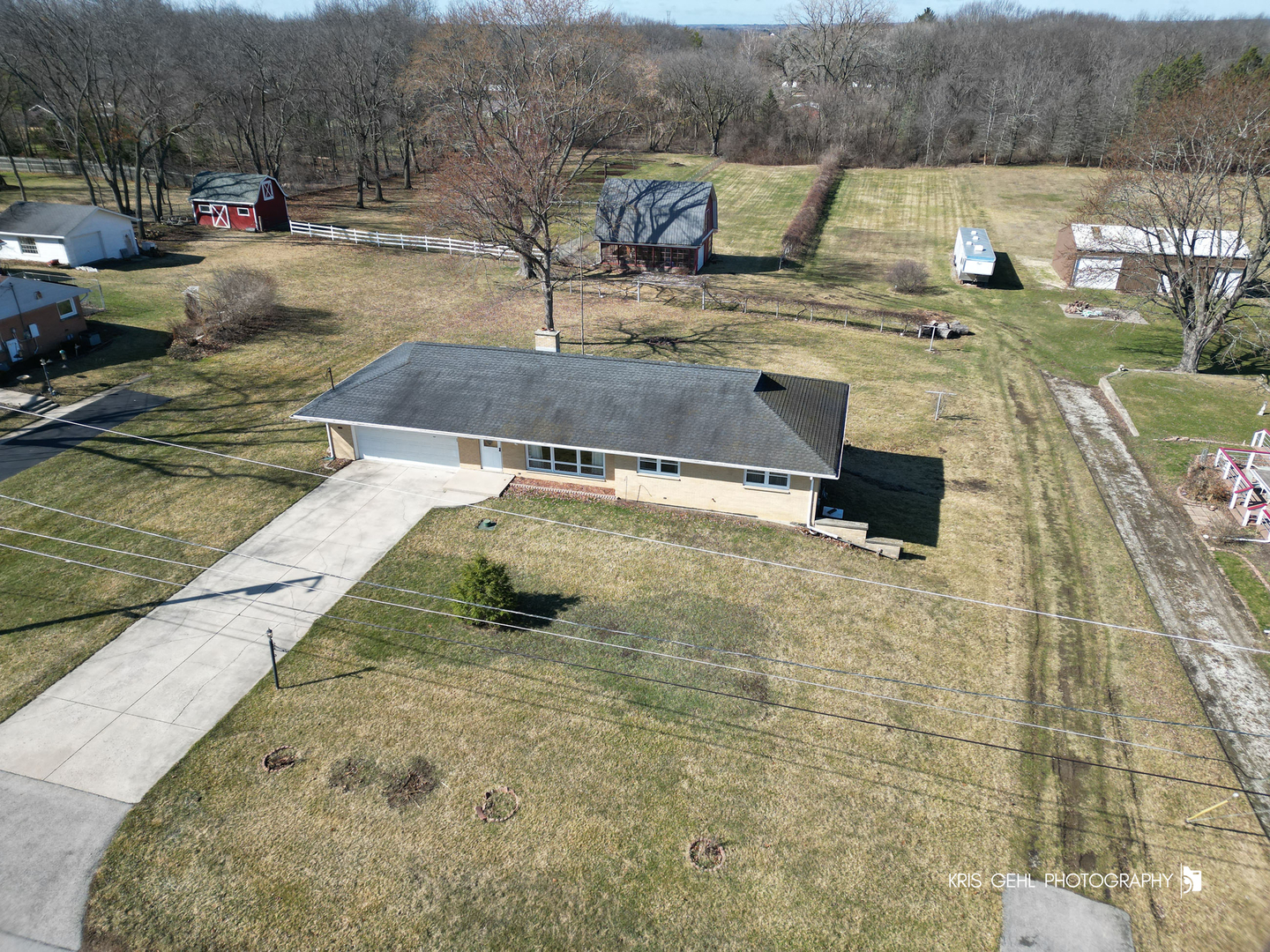 40798 North Forest View Road Wadsworth, IL 60083 - Photo 2 of 29 a view of a water pond