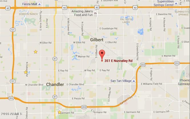 351 East Nunneley Road Gilbert, AZ 85296 - Photo 21 of 22 google maps 1 351 E Nunneley Rd.