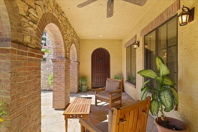 a very nice looking room with a large window