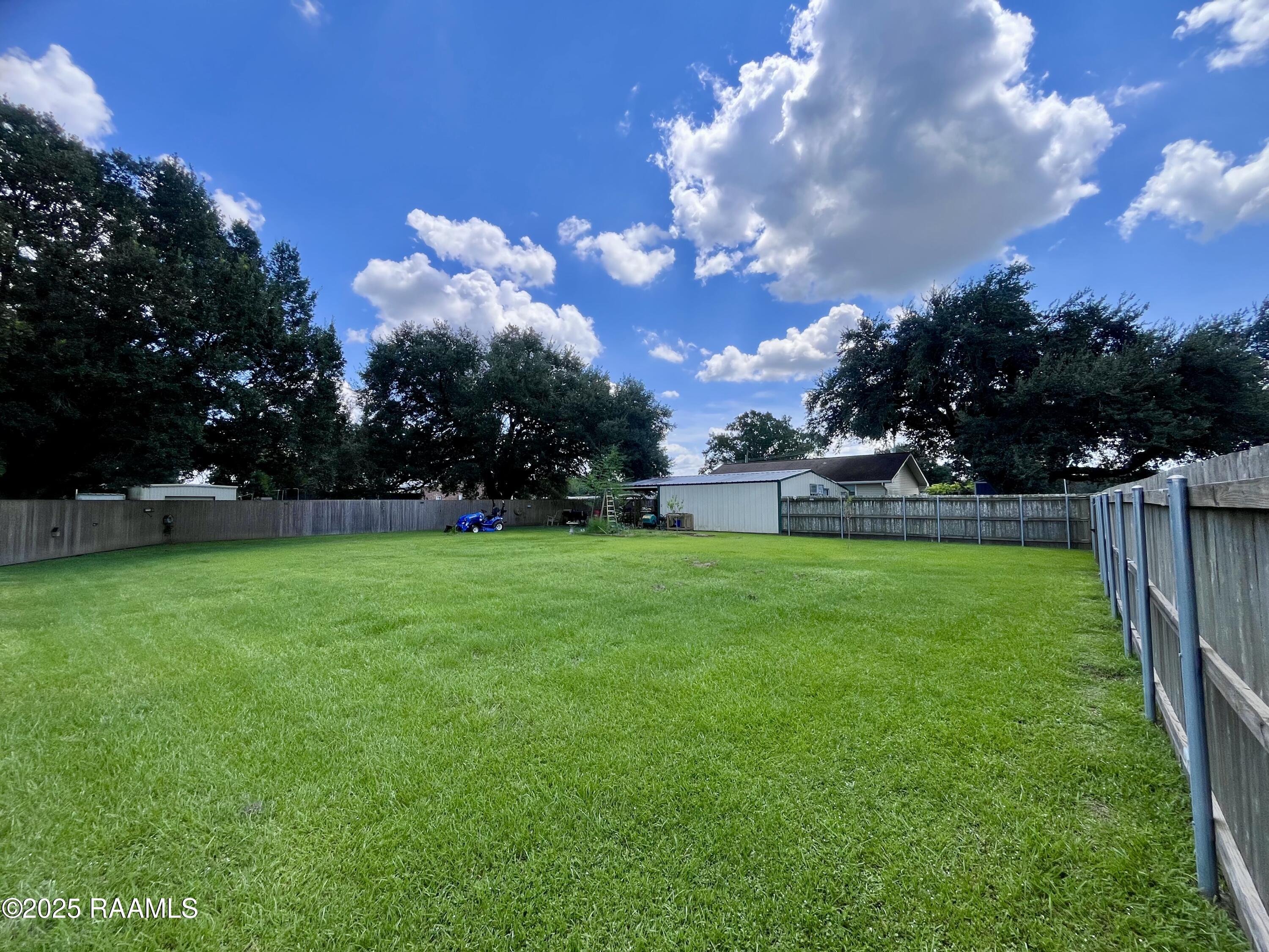 336 Golden Grain Road Duson, LA 70529 - Photo 5 of 10 Backyard and Workshop