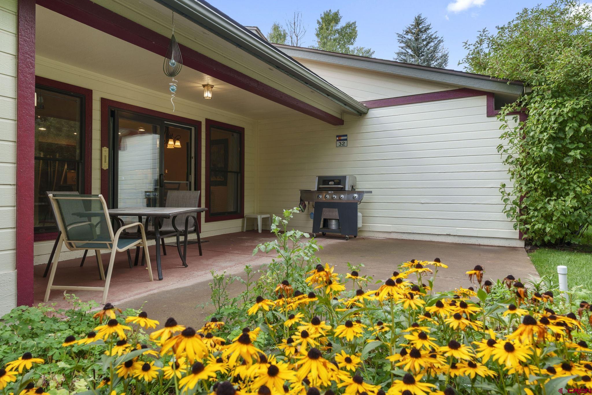 840 Waterfall Lane Durango, CO 81301 - Photo 25 of 31 a front view of a house with a porch