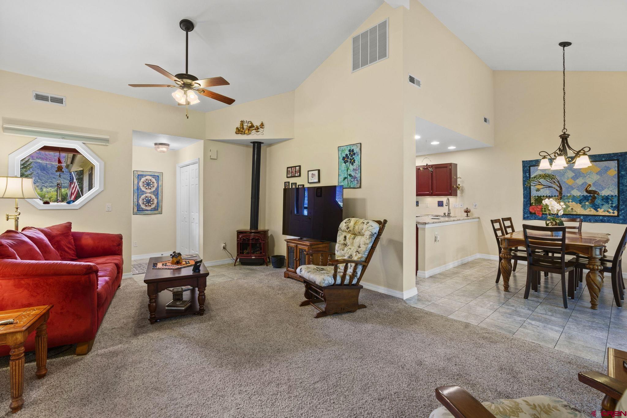 840 Waterfall Lane Durango, CO 81301 - Photo 7 of 31 a view of a livingroom with furniture and a window