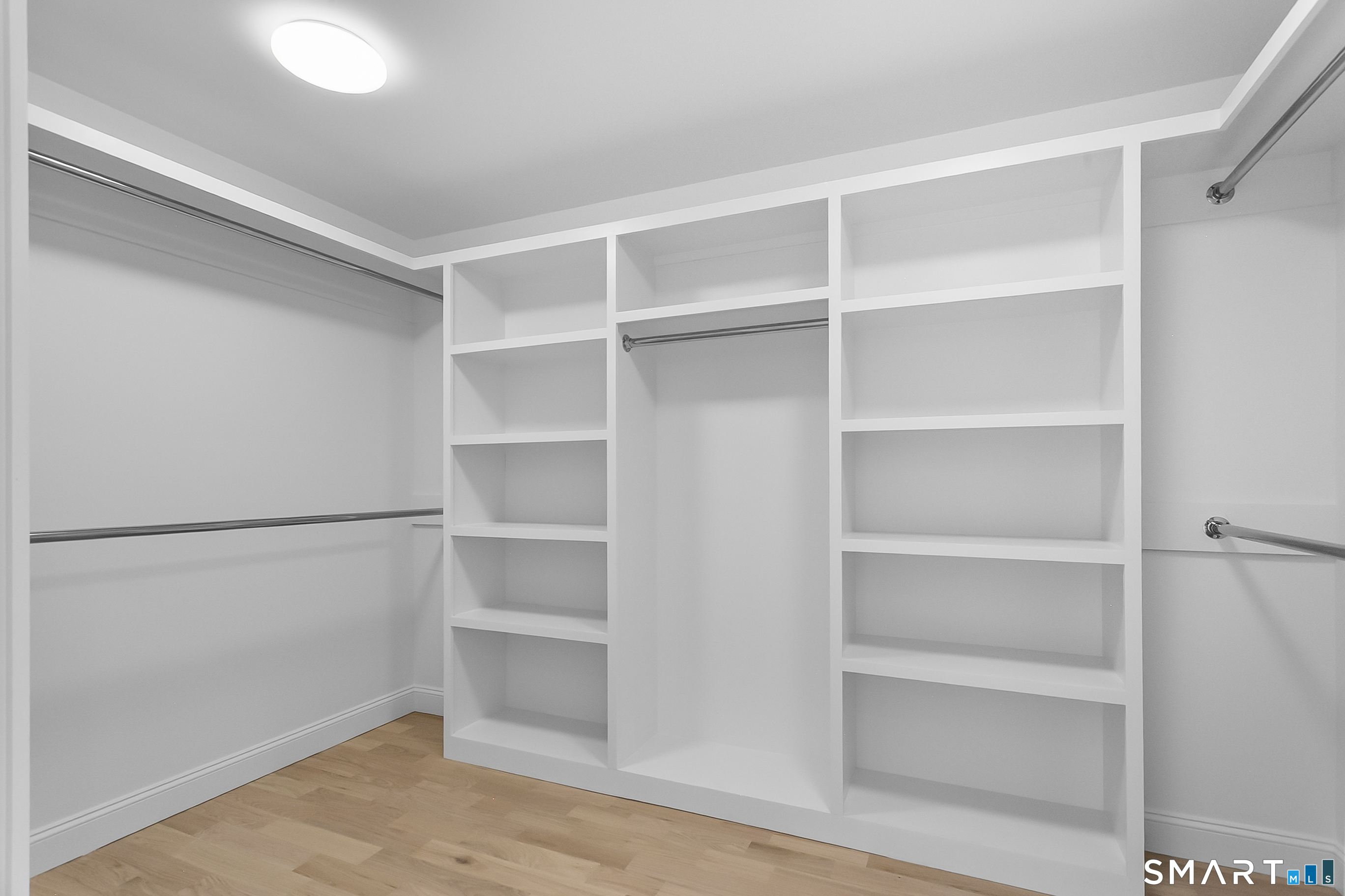 95 Oronoque Lane Stratford, CT 06614 - Photo 19 of 30 a view of an empty walk in closet