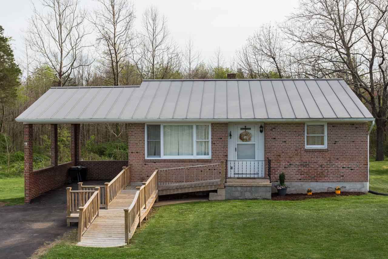 1119 North River Road Mount Solon, VA 22843 - Photo 15 of 24 a view of backyard with barbeque grill and outdoor seating