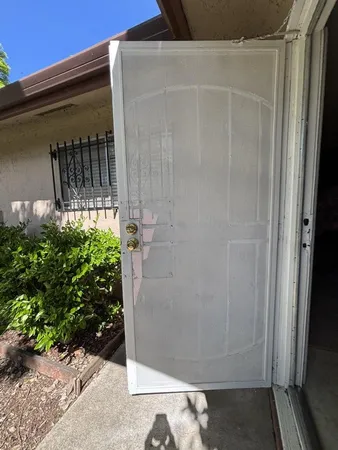 a view of a small space