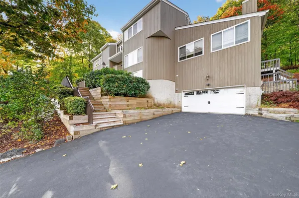 a backyard of a house