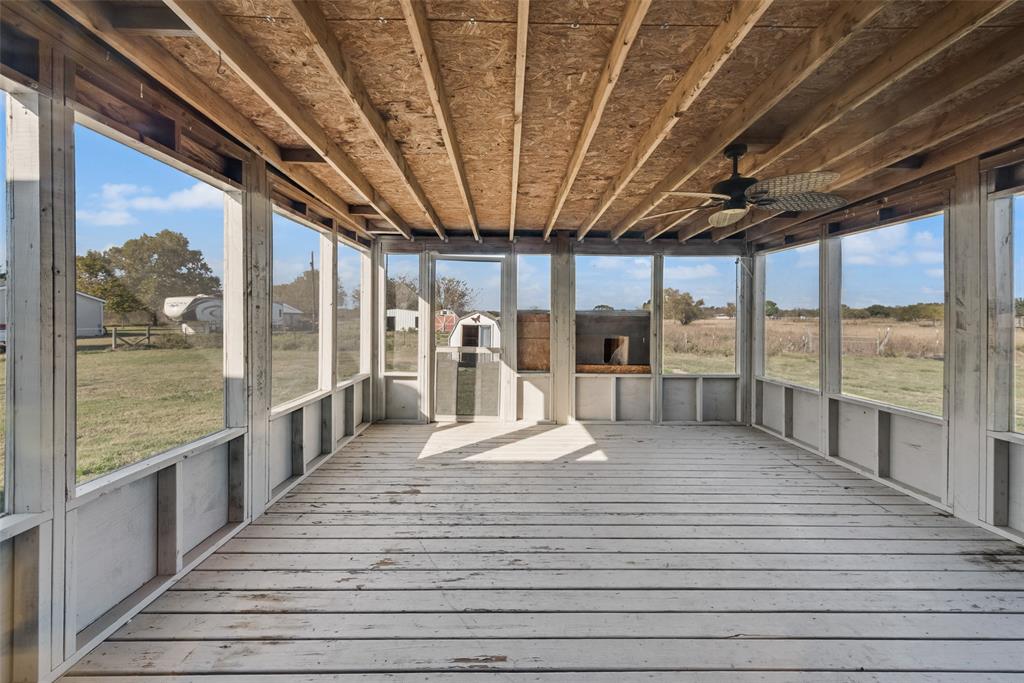 817 Kaufman Street Rosser, TX 75158 - Photo 24 of 29 a view of a balcony with wooden floor