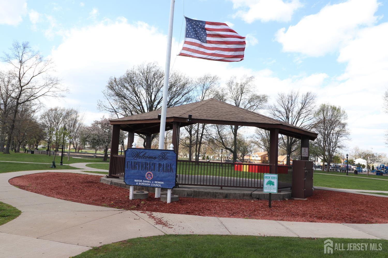 76 Daniel Street Carteret, NJ 07008 - Photo 37 of 37 a view of a park with large trees