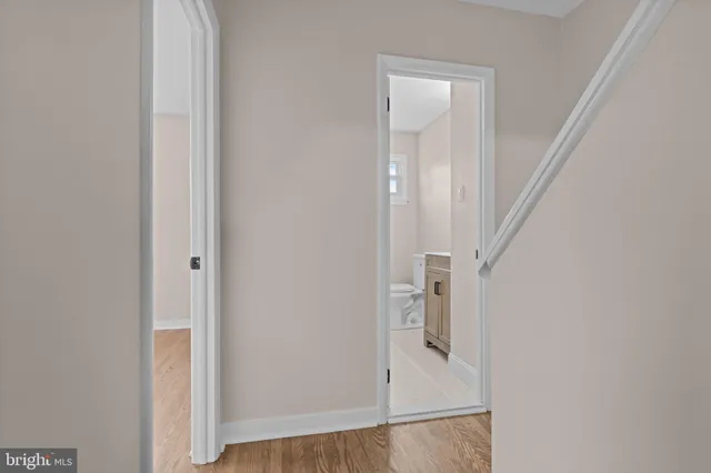 a view of front door