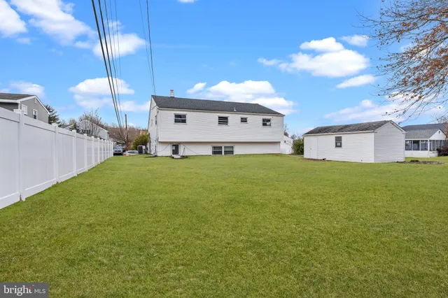 a front view of house with yard