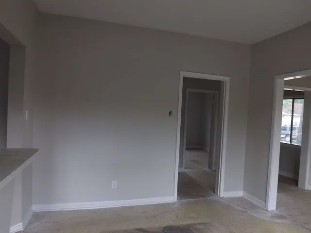 a view of wooden floor in a room