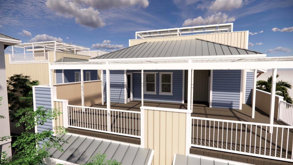 20 Outlook Way, Unit 7 Dunedin, FL 34698 - Photo 17 of 33 a front view of a house with a porch