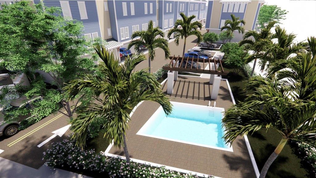 20 Outlook Way, Unit 7 Dunedin, FL 34698 - Photo 30 of 33 a view of a yard in front of a house