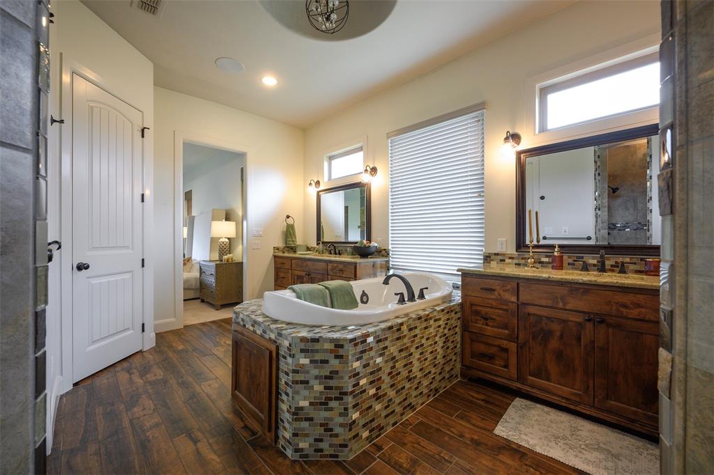 1003 Buckner Road Lipan, TX 76462 - Photo 14 of 31 a living room with furniture and a wooden floor