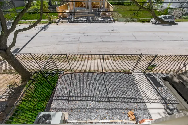 a view of backyard space