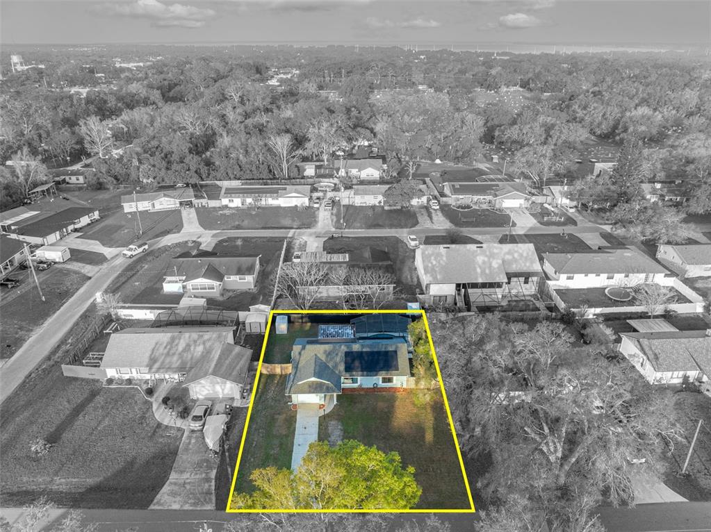 202 Bryan Street Eustis, FL 32726 - Photo 36 of 53 an aerial view of residential houses with outdoor space