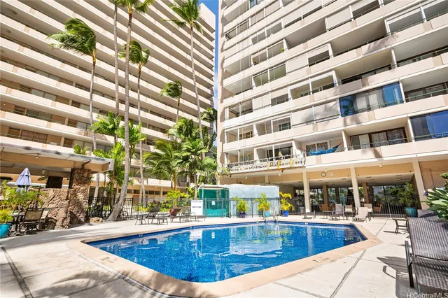 a view of building with outdoor space