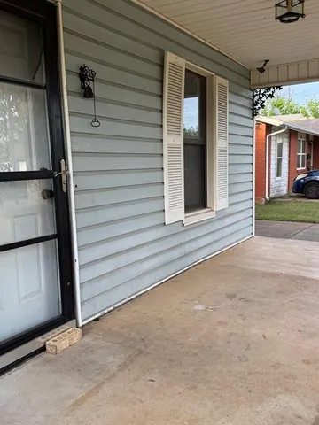 a view of outdoor space garage and yard