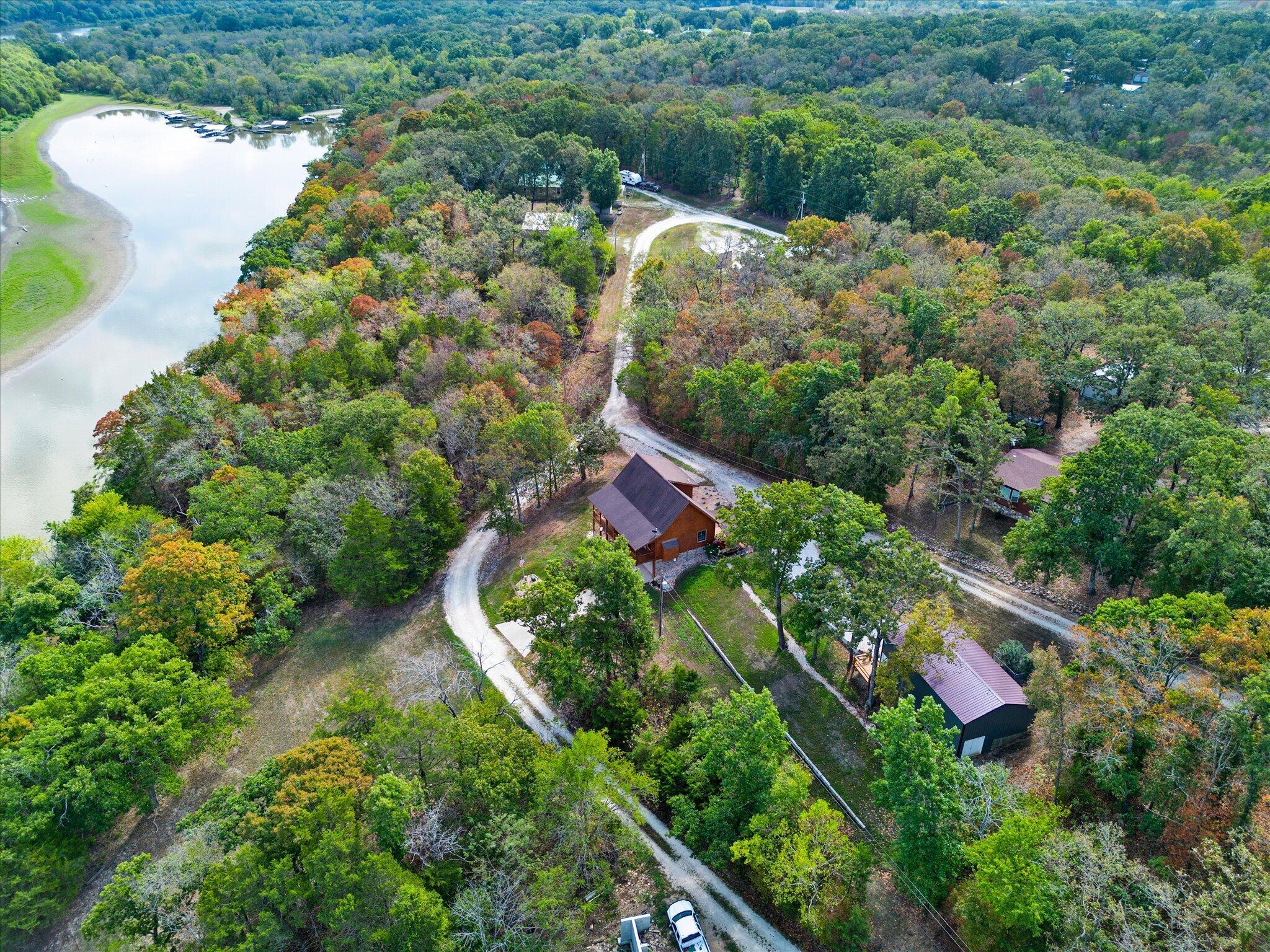 1286 Josephine Road Flemington, MO 65650 - Photo 56 of 56 Aerial view
