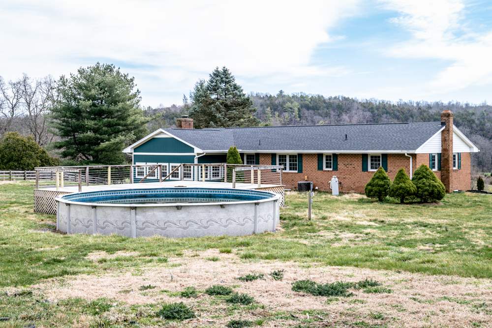1469 Middle River Road Staunton, VA 24401 - Photo 50 of 50 a front view of a house with swimming pool