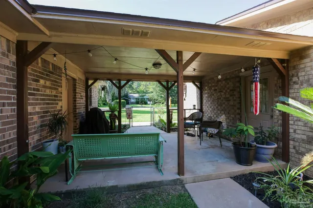 a view of a house with a garden